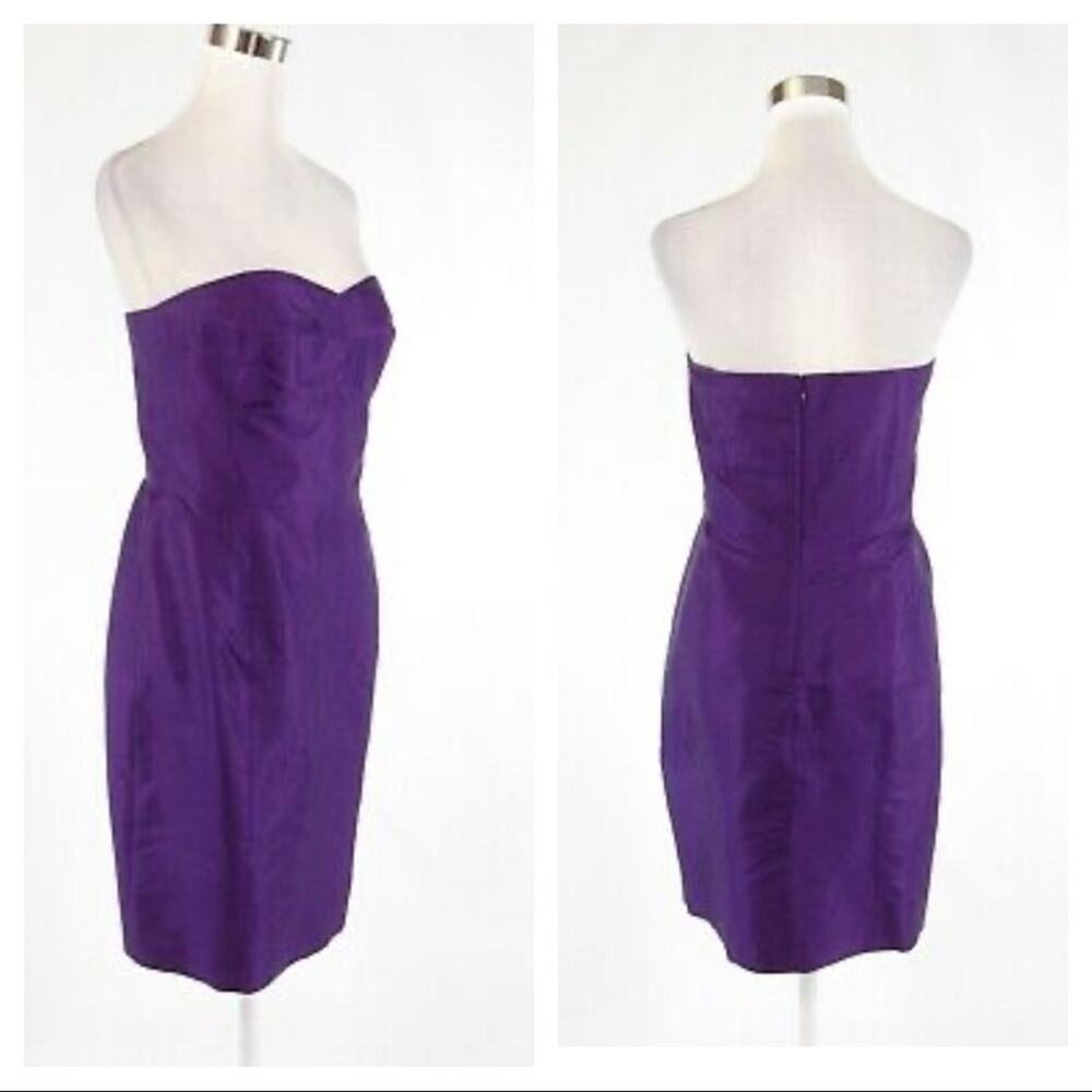 Ralph Lauren silk mini dress strapless